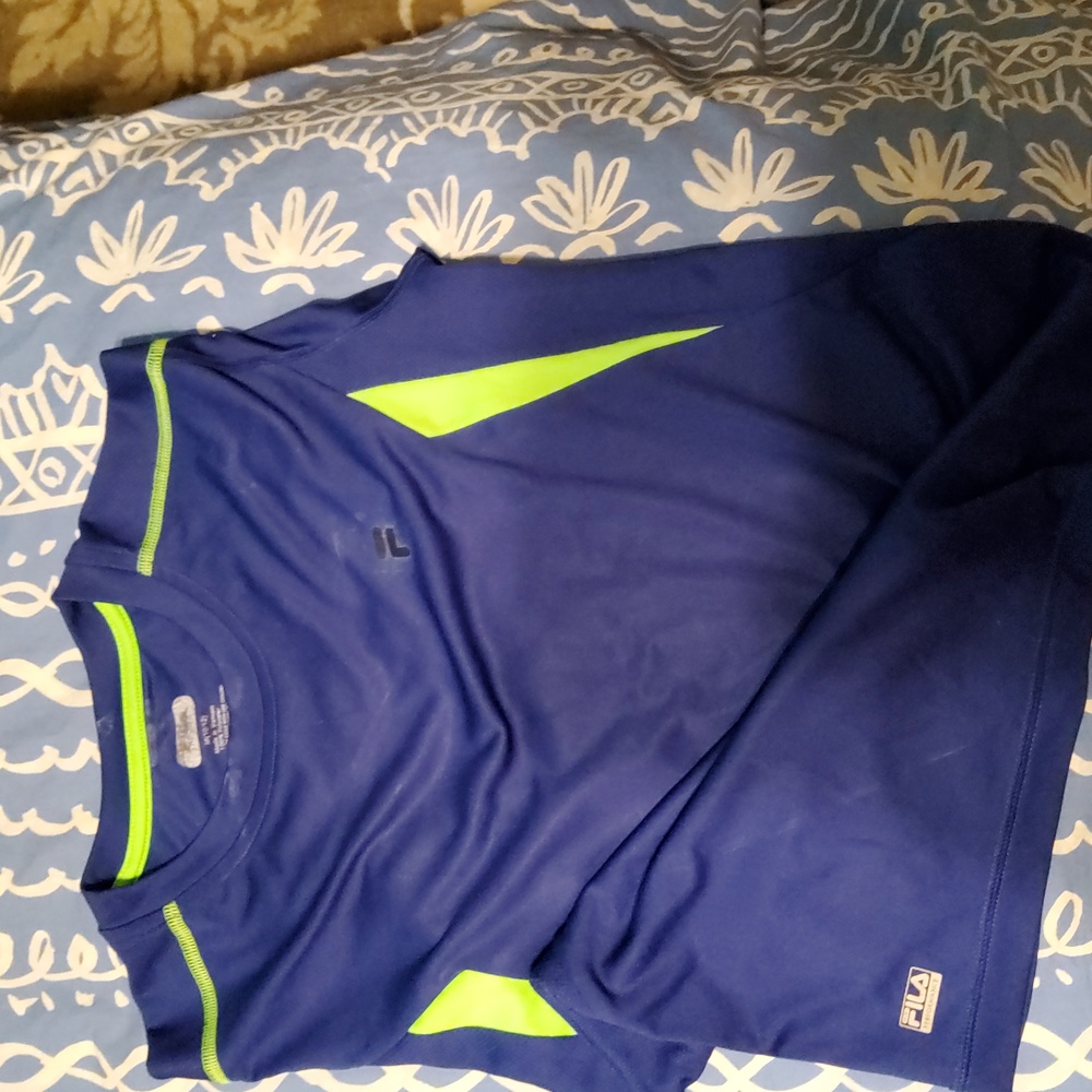 Medium kids swim shirt Dark blue